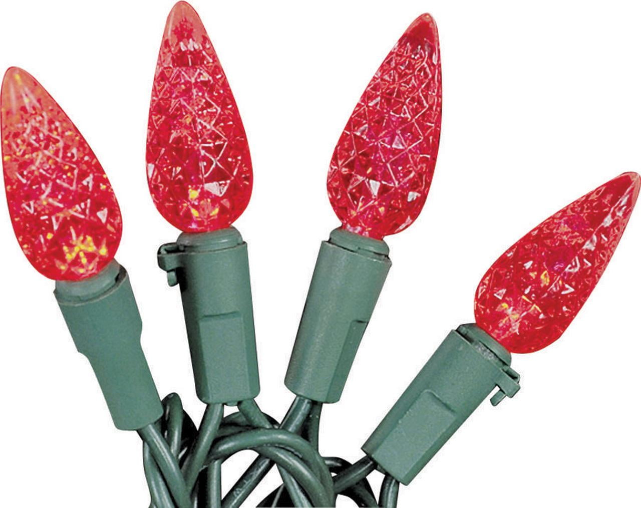 Holiday Basix U09E517F Replacement Bulb C6 LED Bulb Red