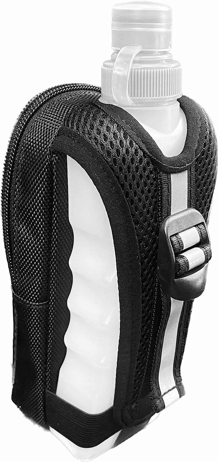 Handheld Running Water Bottle 12 oz of Quick Hydration for Long