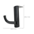 thumbnail image 2 of OULII 6Ud Soporte Profesional Para Headset Negro Para Uso En Habitaciones Y Oficinas, 2 of 7
