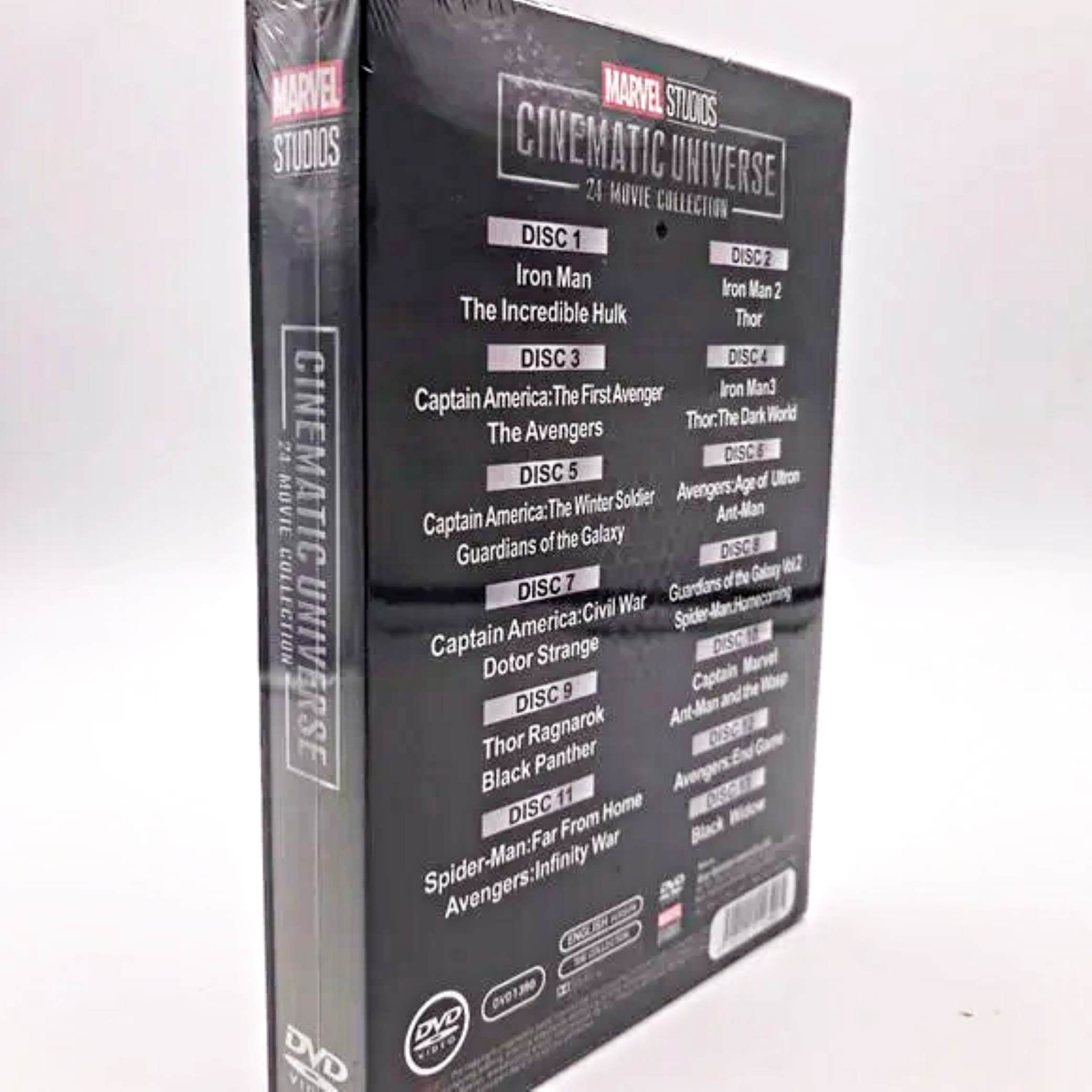 Marvel Studios Cinematic Universe  Disc,  Movie Collection Box