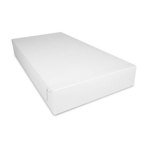 PPR BRD DONUT TRAYS 23X1 2X3 LOCK CNR WHI 50