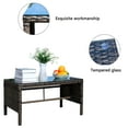 thumbnail image 5 of Brown Rattan Table | Water Resistant Frame | Patio Dining, 5 of 5
