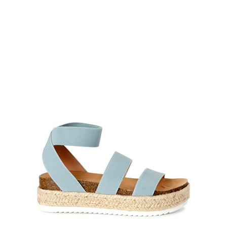 Time and Tru - Time and Tru Women's Flatform Sandals (Wide Widths ...