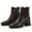 Brown, variant on kkdom Chelsea Boots For Women Rain Boots Waterproof Lightweight Ankle Boots Winter Shoes Brown Size 9