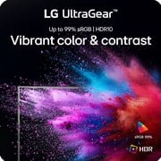 LG UltraGear 27 Curved QHD Gaming Monitor, 180Hz, AMD FreeSync 27GS60QN-B
