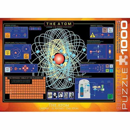 EuroGraphics The Atom 1000-Piece Puzzle