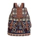 thumbnail image 2 of Mochila con estampado étnico para mujer, ligera, con cierre de cordón, moderna, de tela Oxford. Estilo D, 2 of 9