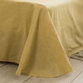 thumbnail image 2 of Luxury 100% Cotton Chenille 4 Pcs Bedding Set - Yellow, 2 of 8