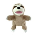 thumbnail image 2 of Sloth Hand Puppets Sloth Plush Puppets,9" Realistic Sloth Stuffed Animal Puppets for Kids Sloth Puppet for Adults with Movable Mouth, 2 of 9