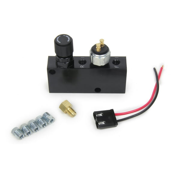 Adjustable Proportioning Valve And Distribution Block (Black)