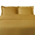 thumbnail image 2 of BNM 300 TC Rayon From Bamboo Duvet Cover Set, Full/ Queen, Gold, 2 of 5