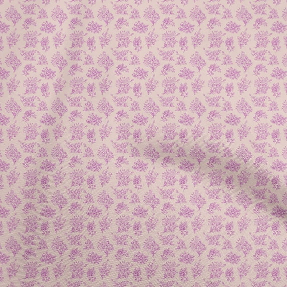 oneOone Polyester Spandex Dusty Pink Fabric Toile Sewing Craft Projects Fabric Prints By Yard 56 Inch Wide