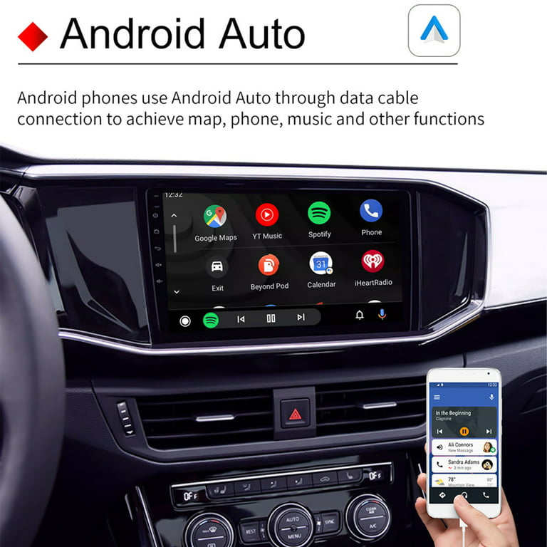 USB Wired Carplay Adapter Android Auto,With Android System Version 4.4 And  Above,Support Mirror Screen & Two-Way Interaction 