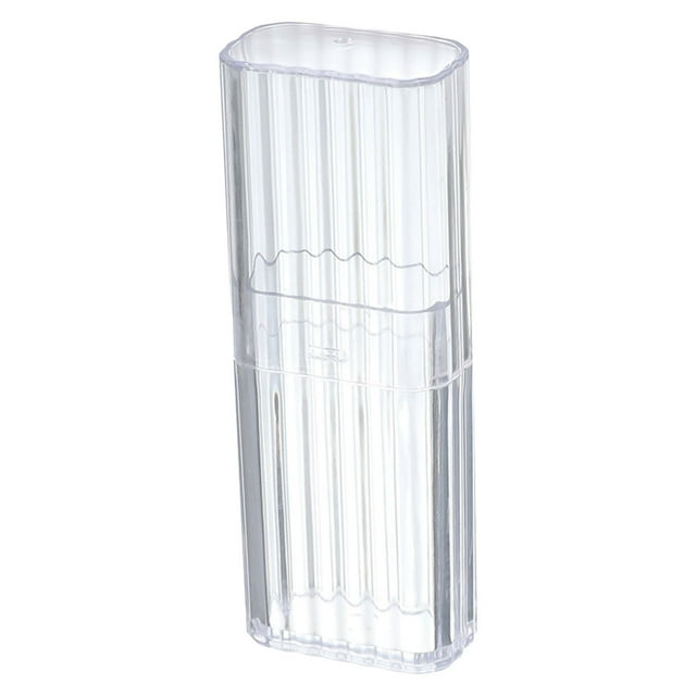ProductCategory Home Textile Storage - Storage Portable Travel Toothpick Dispenser Container Minimalist Small Items Classification Organization Holder For Business Tri