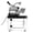 1 Set, variant on Aqzb Ice Crusher, 110V Commercial Ice Crusher 300kgs/h, 350W Electric Snow Cone Machine with Dual Blades,Stainless Steel Shaved Ice Machine for Family,Restaurants, Bars US Plug _Clearance Ice Crusher