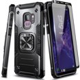 thumbnail image 5 of Nagebee Phone Case Compatible for Samsung Galaxy S9 with Screen Protector (Soft 3D Full Coverage), Full-Body Protective [Military-Grade], Magnetic Car Mount Ring Holder, Heavy-Duty Durable (Black), 5 of 7