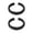 A002- Black, variant on Curtain Tiebacks, Thick Cotton Rope Curtain Tiebacks, Braided Curtain Tiebacks, Open Cuff Curtain Ties, 10 Inch Off White 2 Pack Set for Organizing Drapes and Holding Curtains