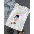 thumbnail image 3 of Ideas On Place T-Shirt Women -Engin Selcuk Designs, Female 5X-Large, 3 of 4