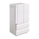 thumbnail image 2 of Mini refrigerador/congelador para casa de muñecas, modelo en miniatura, refrigerador de simulación para decoración de sala de estar., 2 of 9