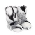 thumbnail image 4 of Faux Fur Fluffy Boots for Women, Warm Furry Flat Winter Snow Boots, Cozy Plush Non‑Slip Winter Warm‑Keeping Boots for Outdoor Indoor Daily Wear, 4 of 4