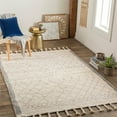 thumbnail image 2 of Surya Khemisset KMS-2306 30x48" Rectangle Global Cotton Rug in Gray/Cream, 2 of 7