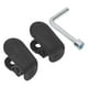 thumbnail image 1 of Gancho De Maletero Delantero, Negro 2 Unids/set Cubierta De Perno De Carga Pesada Super Fuerza Para Reemplazo De Coche Para Tesla Modelo 3 2016-2019 OTVIAP Frunk Bolt Cover, 1 of 8