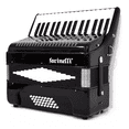 thumbnail image 2 of Acordeon Farinelli 32 Teclas 32 Bajos Negro, 2 of 6