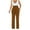 Coffee, variant on AWXNJUX Womens Casual Pants Women Stretchy Straight Leg Pants Comfy Solid Classic High Waisted Wide Leg Long Pant Slacks Work Office Women Pant Women Pants (Yellow,L)