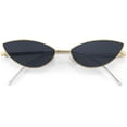 thumbnail image 1 of FEISEDY Fashion Designer Sunglasses Retro Small Petals Shape Arc Temple Design B2298, 1 of 6