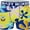 Spongebobface, variant on CRAZYBOXER Men's Underwear SpongeBob Freedom of movement Stretch Boxer Brief Durable (Creative Packaging)