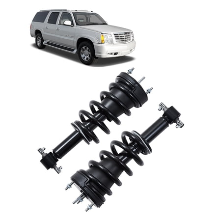 VEVOR Front Air Shock Absorber Strut, 2 PCS, Compatible with Cadillac Escalade/ESV/EXT, GMC Sierra, Chevrolet Avalanche/Silverado/Suburban/Tahoe, Replacement for 19300066 22853793 19368455 19368456