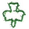 St Patrick's Day Shamrock Tinsel Bead Decoration