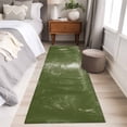 thumbnail image 4 of 2'x6' Rug Runners for Hallways Kitchen, Sage Green Trees Non Slip Entryway Beside Floor Carpet Runner, Forest Art Decor Spring Summer Nature Leaf Washable Laundry Room Bedroom Throw Rugs Mat, 4 of 8