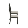 thumbnail image 3 of Powell Willow Grey Side Chair, 3 of 14