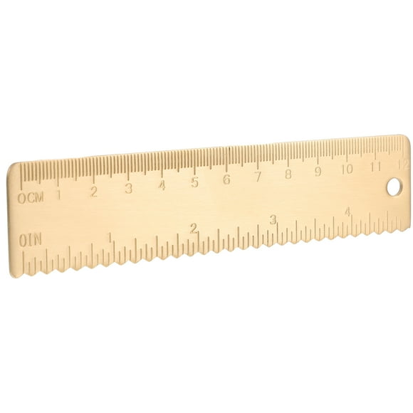Règle en Métal pour Étudiants Règle de Mesure Règle Droite Règle de Mesure Règle de Dessin