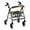 Black Cat Sunflower, variant on HELLHERO Wood Print Walker Seat Covers Breathable Rollator Walker Seat Back Cover and Stretchable Material Soft