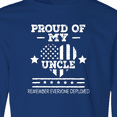 thumbnail image 4 of Inktastic Military Uncle Red Friday Long Sleeve Youth T-Shirt, 4 of 5