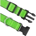 thumbnail image 4 of Koreshion Reflective Dog Collar,Soft Neoprene Padded Breathable Nylon Pet Collar Adjustable for Medium Dogs, Green, XL, 4 of 6