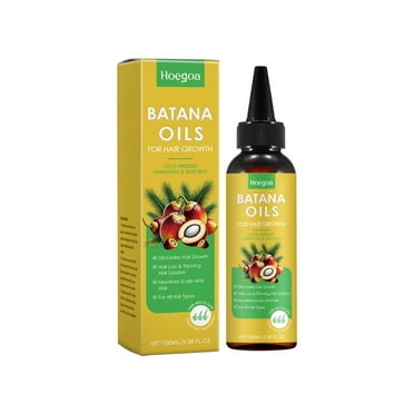 Batana hair oil nourishes the scalp, softens the hair, repairs frizz, and repairs the shine of the hair. Essential oil for hair care
