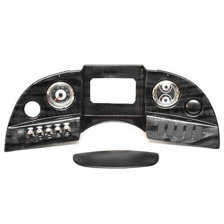 Avalon Pontoon Boat Gauge Panel 125745 | Gray Woodgrain