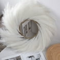 thumbnail image 4 of D-GROEE Faux Pampas Grass Wreath for Home Decor - Modern Wreath - No Shedding, Long Lasting Unique Farmhouse Decor - from Lightweight Cloth, 4 of 5