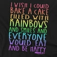thumbnail image 2 of Mean Girls T-Shirt Rainbows And Cake Unisex Graphic Tee For Men & Women, 2 of 7