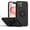 Black, variant on KOMI for iPhone 15 2023 Case,Slim Liquid Silicone Ring Kickstand Soft Anti-Scratch Microfiber Lining Protection Bumper Case for iPhone 15 Black