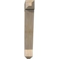 thumbnail image 2 of Ekena Millwork 5 1/2"W x 30"D x 38"H Traditional Craftsman Smooth Bracket, Douglas Fir, 2 of 13