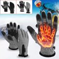 thumbnail image 2 of Htwon Winter Thermal Warm Gloves Touch Screen Ski Snowboarding Driving Work Mittens, 2 of 24