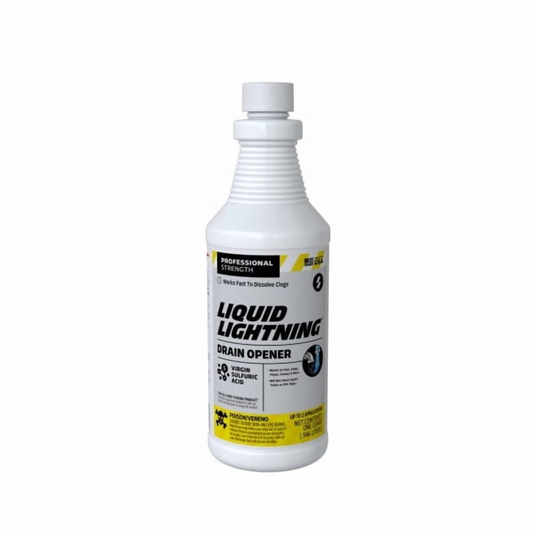 Liquid Lightning Drain Cleaner, 32 Fl Oz photo 1