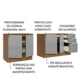 thumbnail image 4 of Gabinete Bajo Cocina Madesa Lux 4 Puertas Sin Encimera MG, 4 of 5
