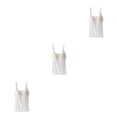 thumbnail image 1 of Camisola de yoga Qarigey Mujer Top Fitness Transpirable Multiusos Piel Cierre Suavidad Blanco L, 1 of 6