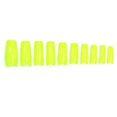 thumbnail image 1 of 100 Pcs Faux Ongles Jaunes Colorés Français avec Boîte à Ongles, 1 of 2