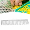 thumbnail image 1 of 5D DIY Stainless Steel Rhinestone Painting Ruler,Easier and Neater Crafts,Share with Friends and Family, for Beginners and Professionals, 1 of 7